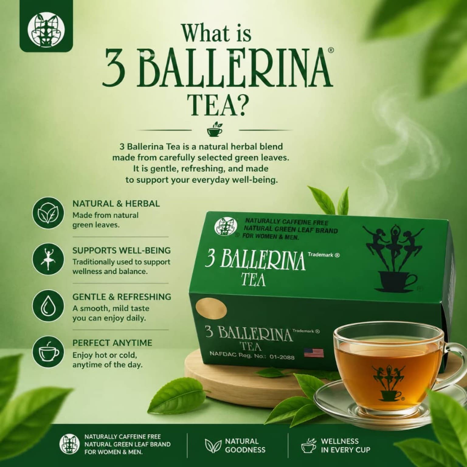 3 Ballerina Herbal Tea