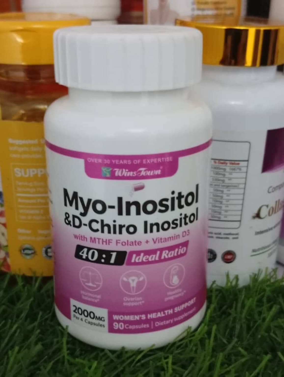 WinsTown Myo-Inositol & D-Chiro Inositol