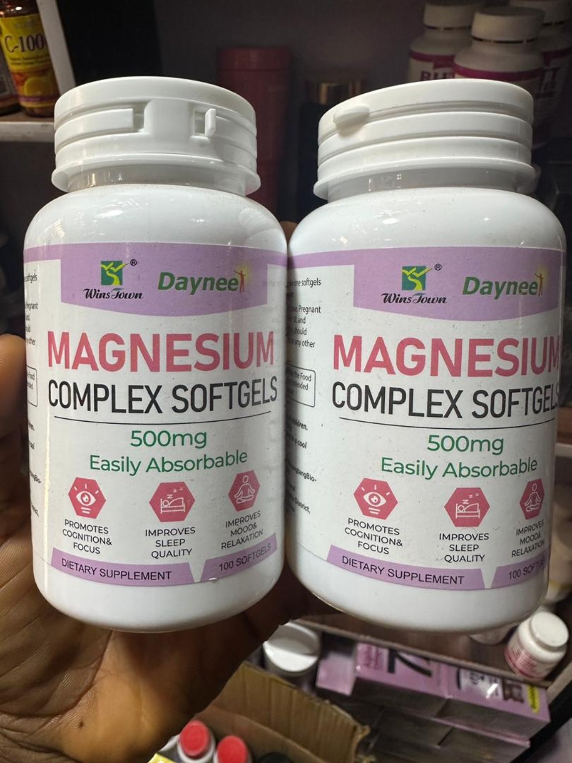 Daynee Magnesium Complex Softgels 500mg