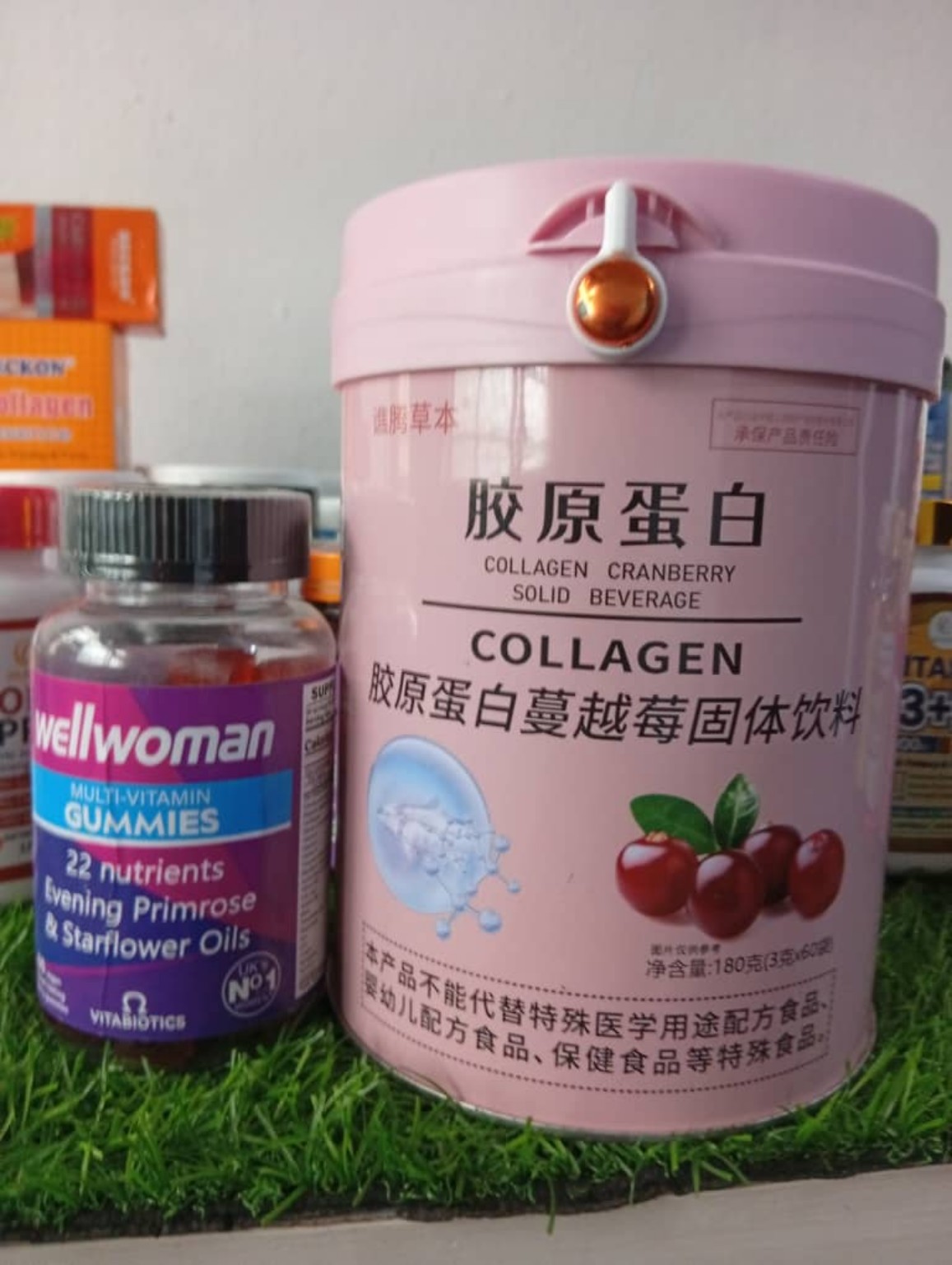 Collagen Cranberry Solid Beverage